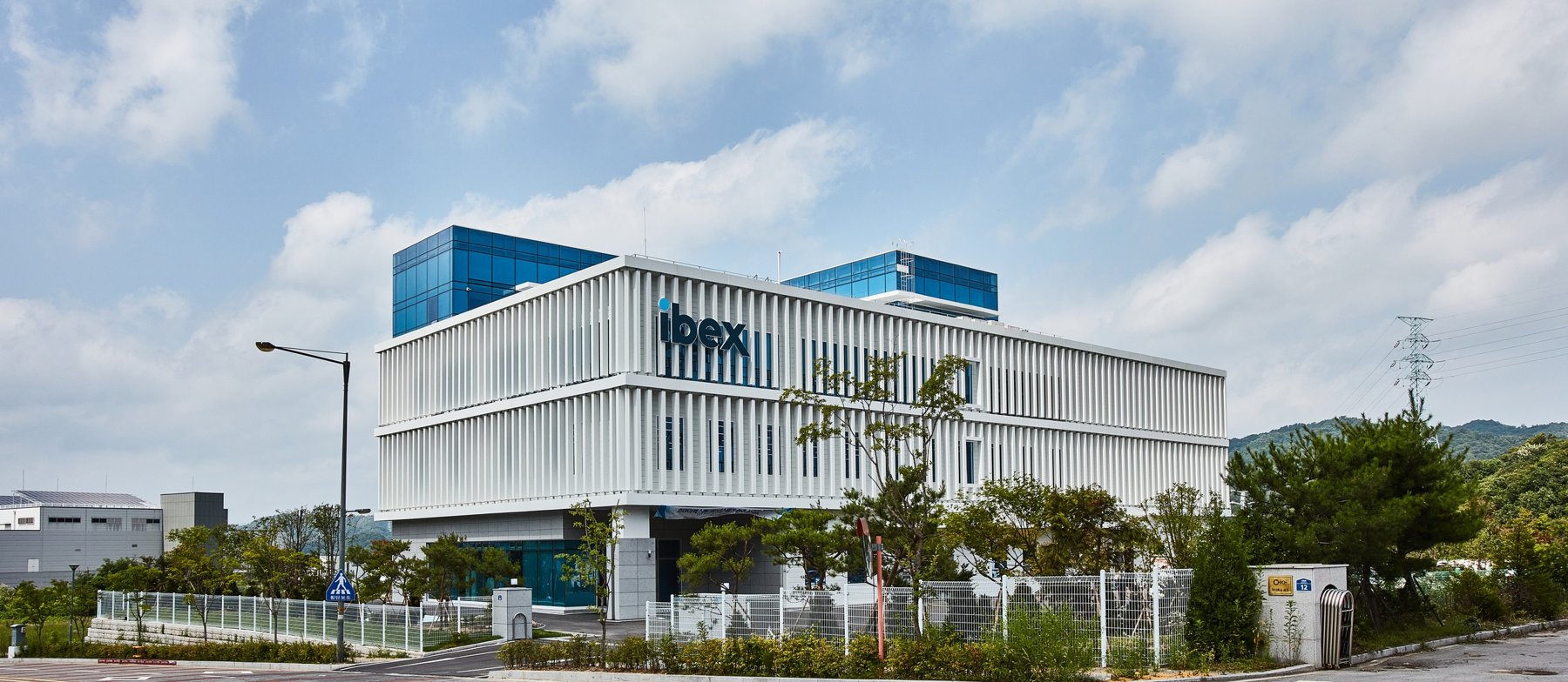 IBEX 원주 본사 전경